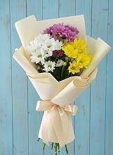 Букет цветов из:  Хризантемы в Майне