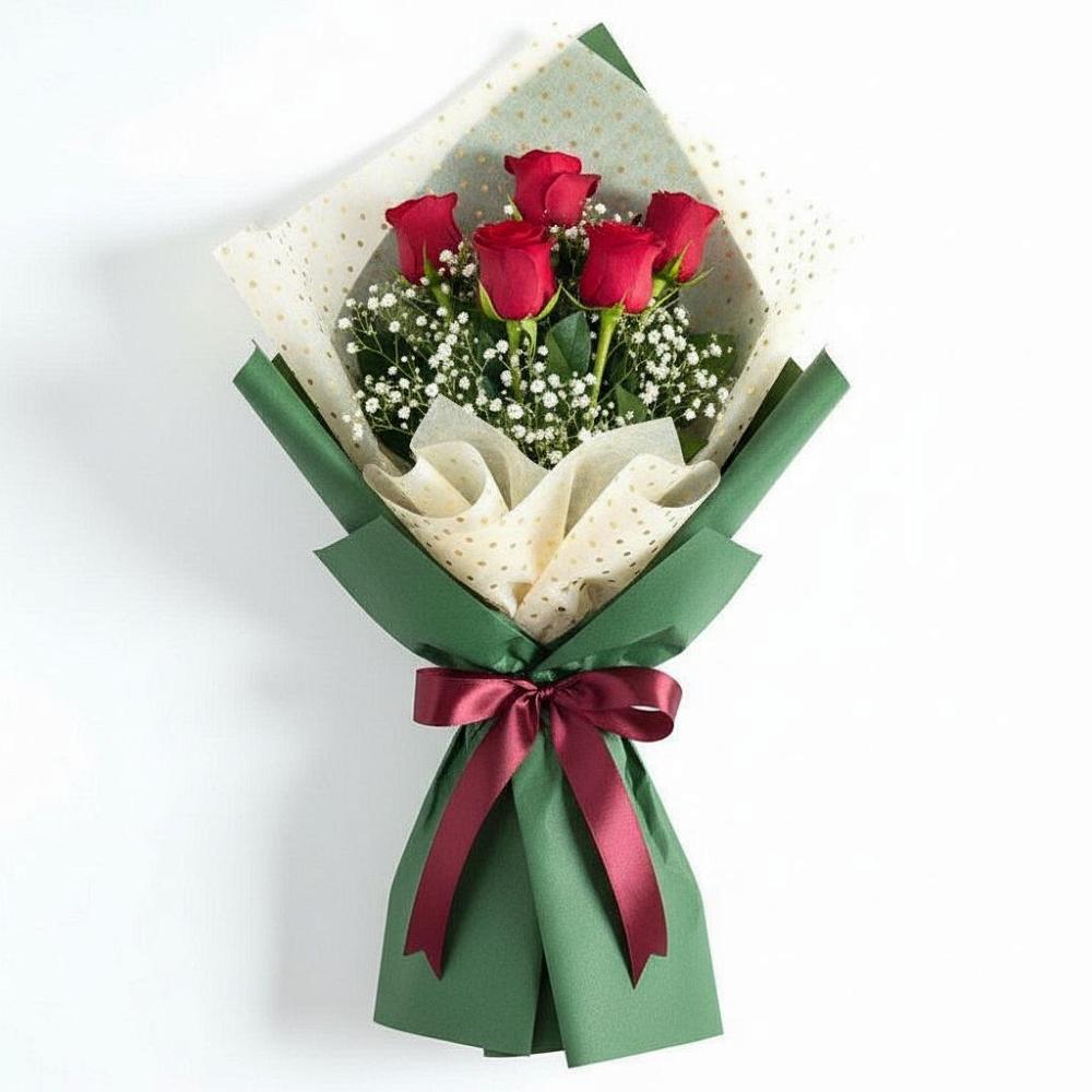 Букет цветов из: Розы в Майне