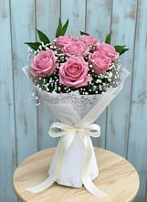 Букет цветов из:  Розы #REPLACE_PRED# Майне