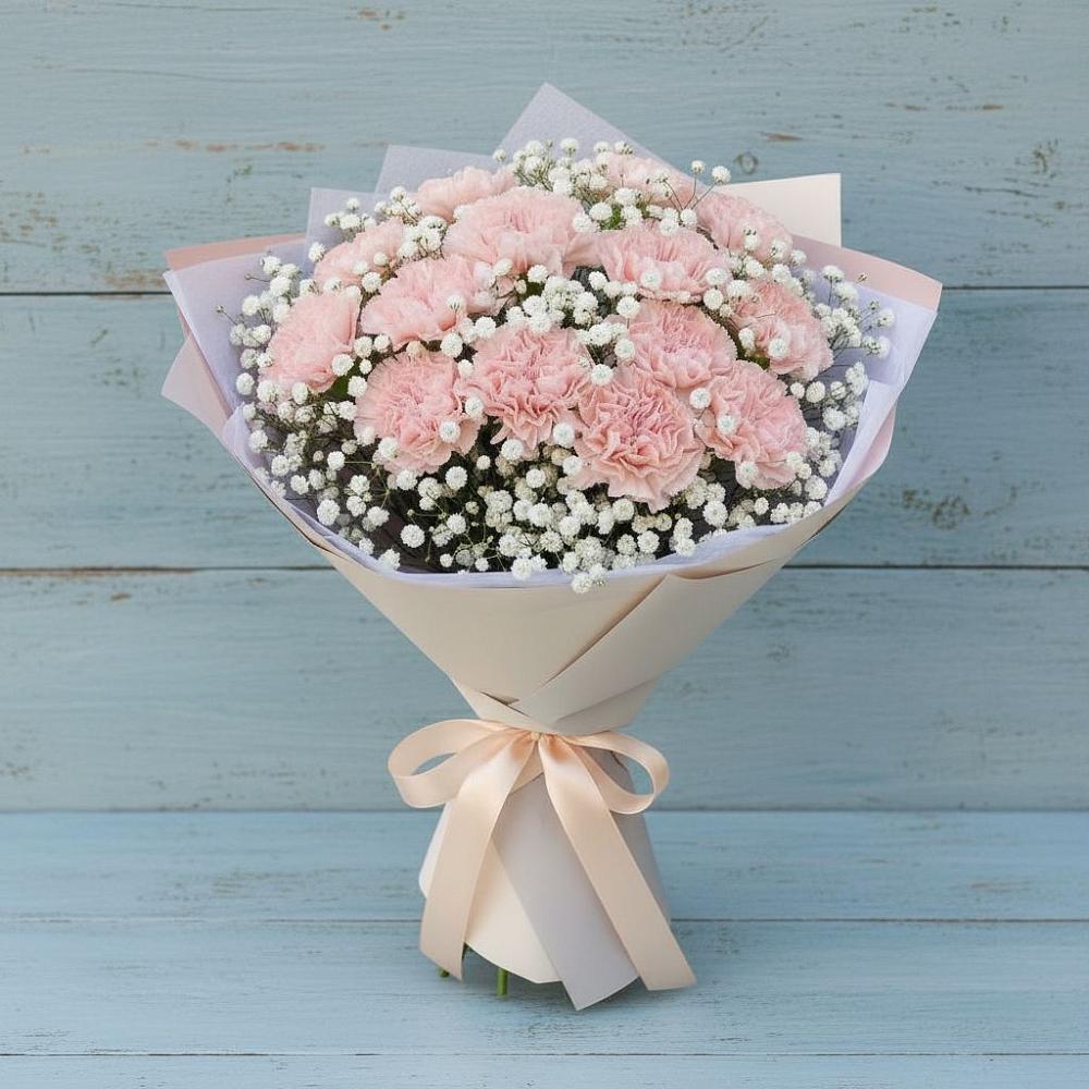 Букет цветов из: Гвоздики в Майне