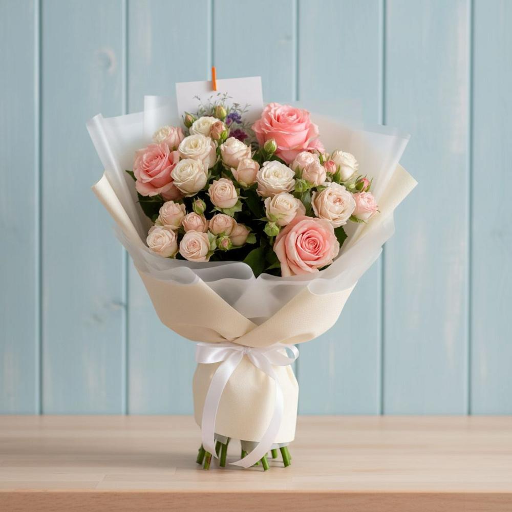 Букет цветов из: Розы в Майне