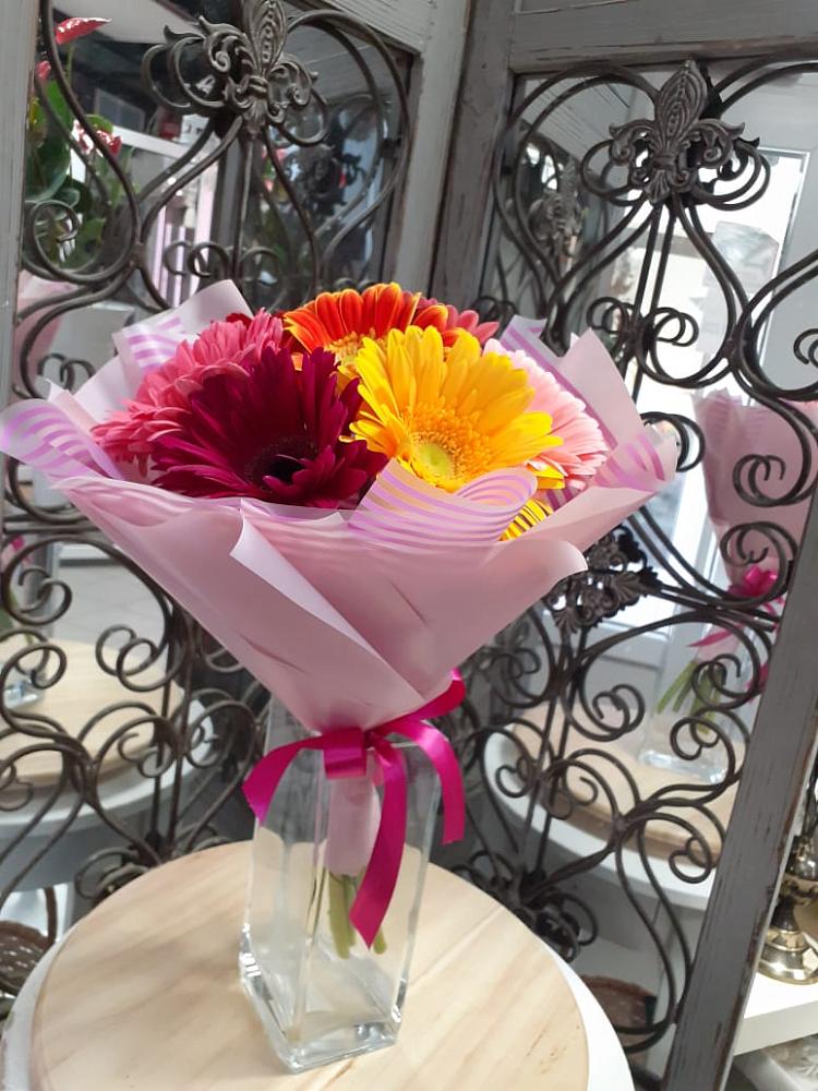 Букет цветов из: Герберы в Майне