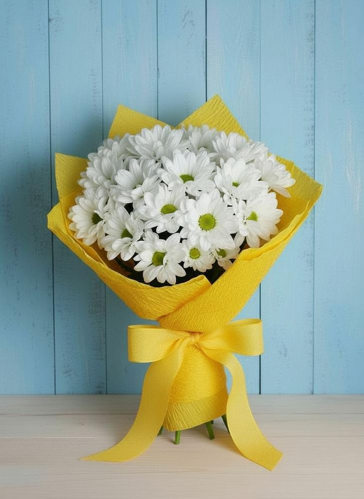 Букет цветов из: Хризантемы в Майне