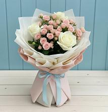 Букет цветов из:  Розы в Майне