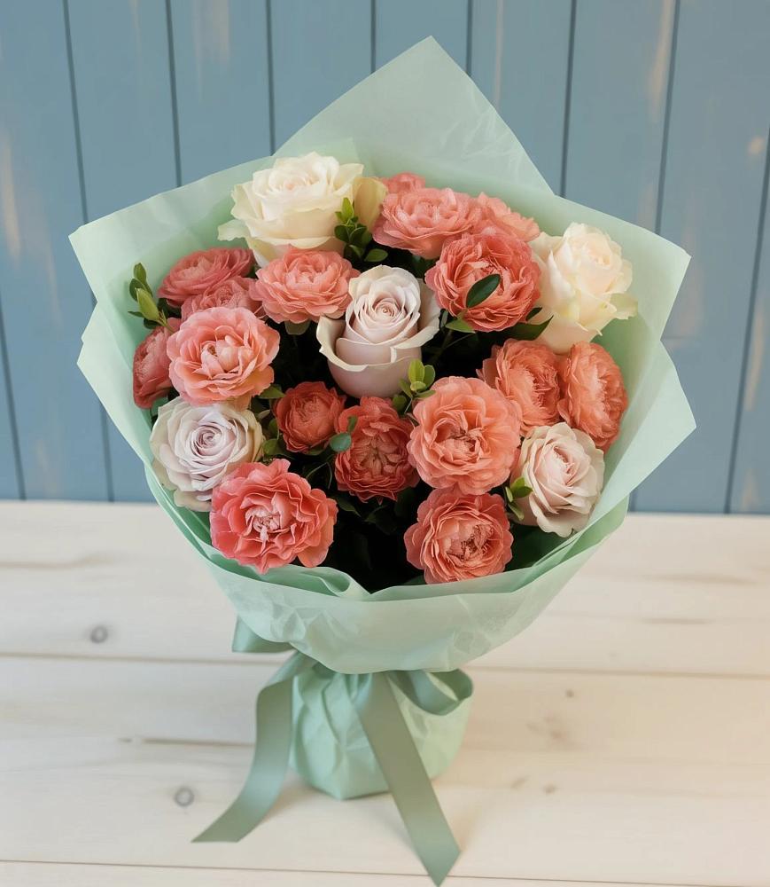 Букет цветов из: Розы в Майне