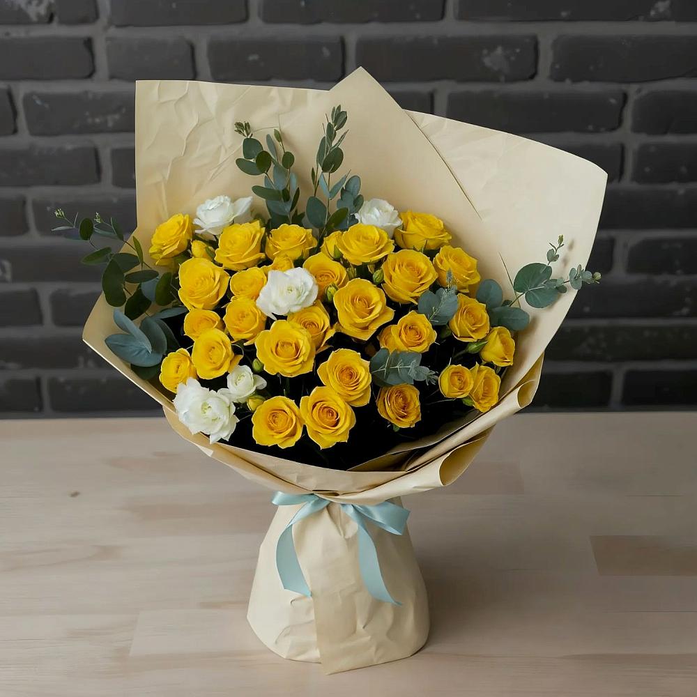 Букет цветов из: Розы в Майне