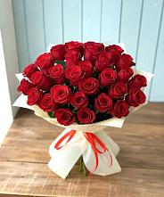 Букет 29 Красных роз в Майне