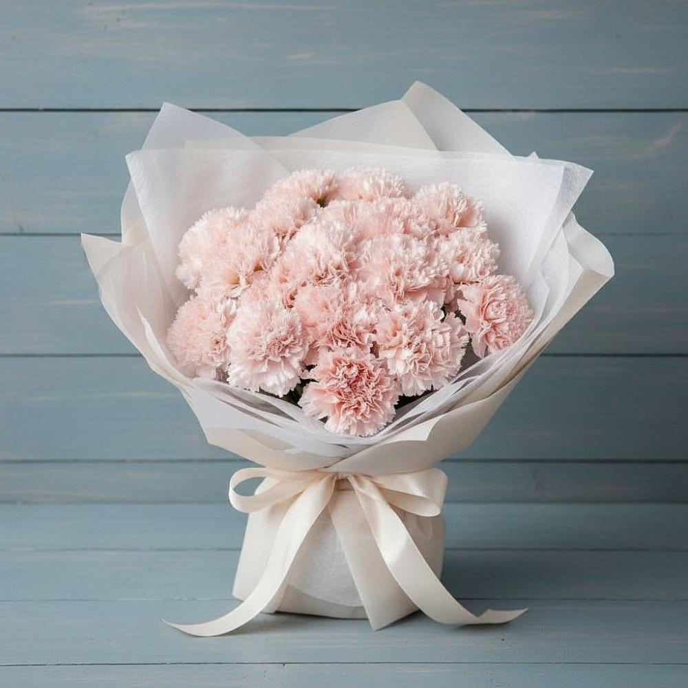 Букет цветов из: Гвоздики в Майне