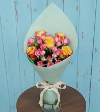 Букет цветов из:  Розы #REPLACE_PRED# Майне