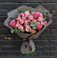 Букет цветов из:  Розы #REPLACE_PRED# Майне